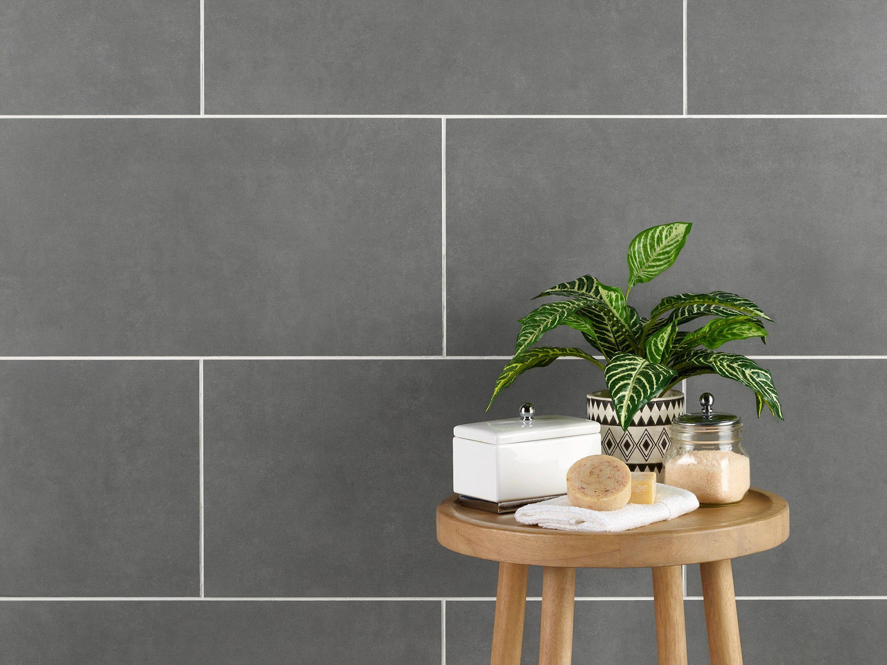 Por Concept Grey 6x36 | Porcelain tile | Builder Grade
