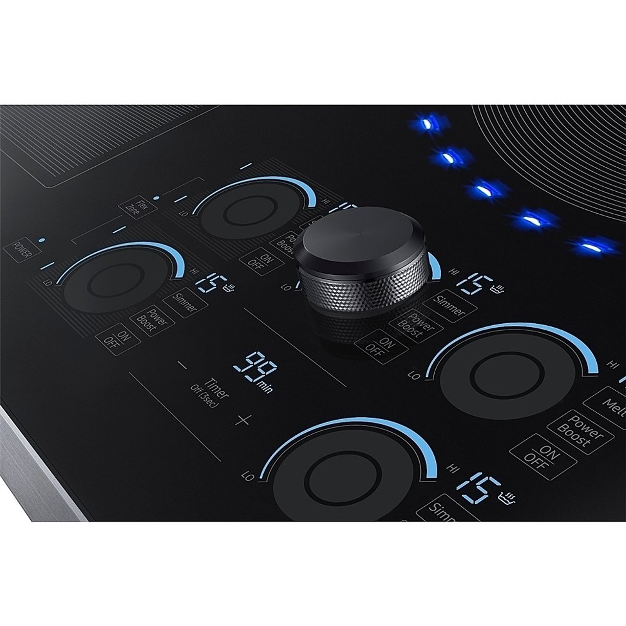 Samsung NZ36K788OUG 36" Smart Induction Cooktop in Stainless Steel