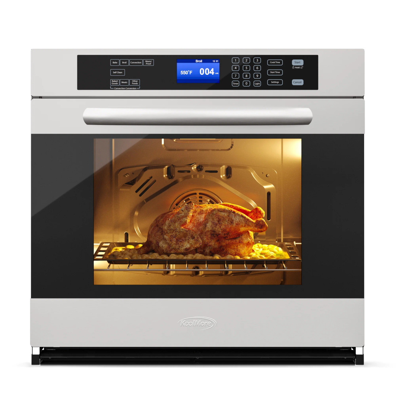 Koolmore KNW030SSS 5 Cu. Ft. Stainless-Steel Electric Convection Oven