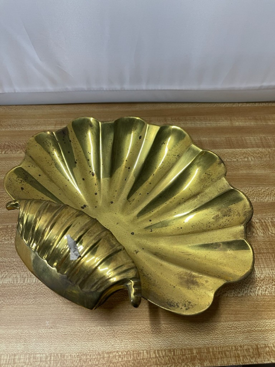Heavy Vintage Brass Seashell Catchall |By the Pallet| 