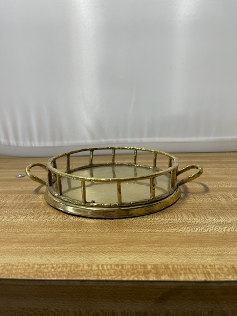Vintage Brass Bamboo Tray |By the Case| 