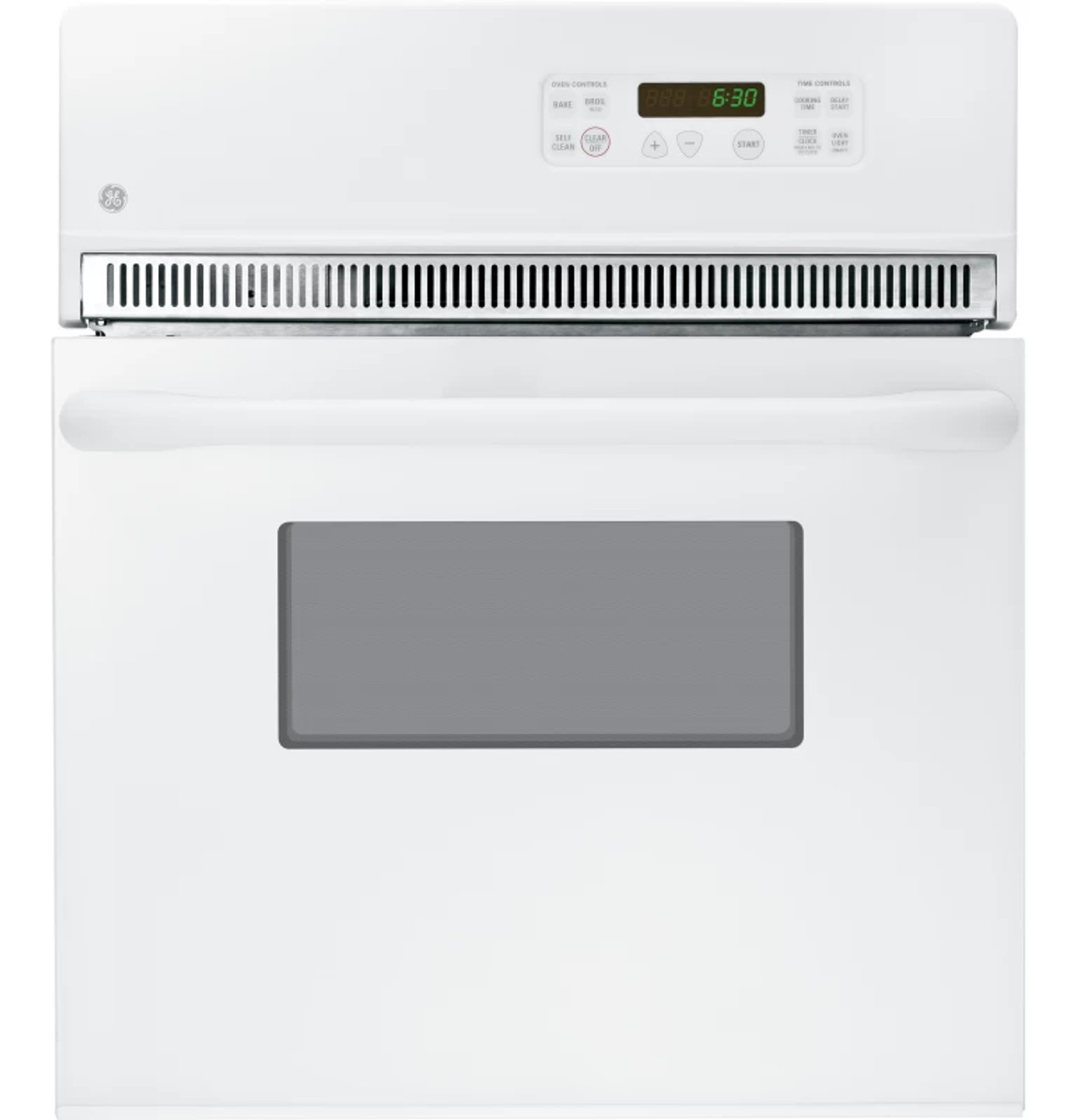 GE JRP20WJWW 24 in. Single Electric Wall Oven Self-Cleaning in White