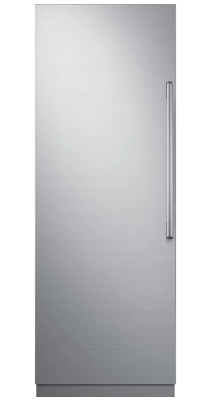 Dacor 30 Inch Wide 17.6 cu. ft. Energy Star Rated Professional Panel Ready Column Freezer with Left Handed Door