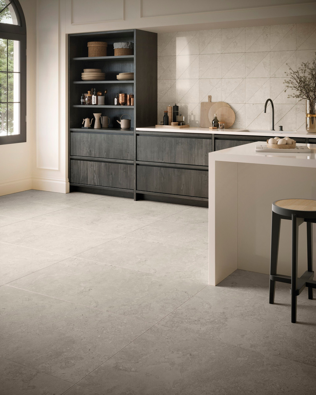 Norian Ivory 12X24 Porcelain Tile - Stover's Liquidation