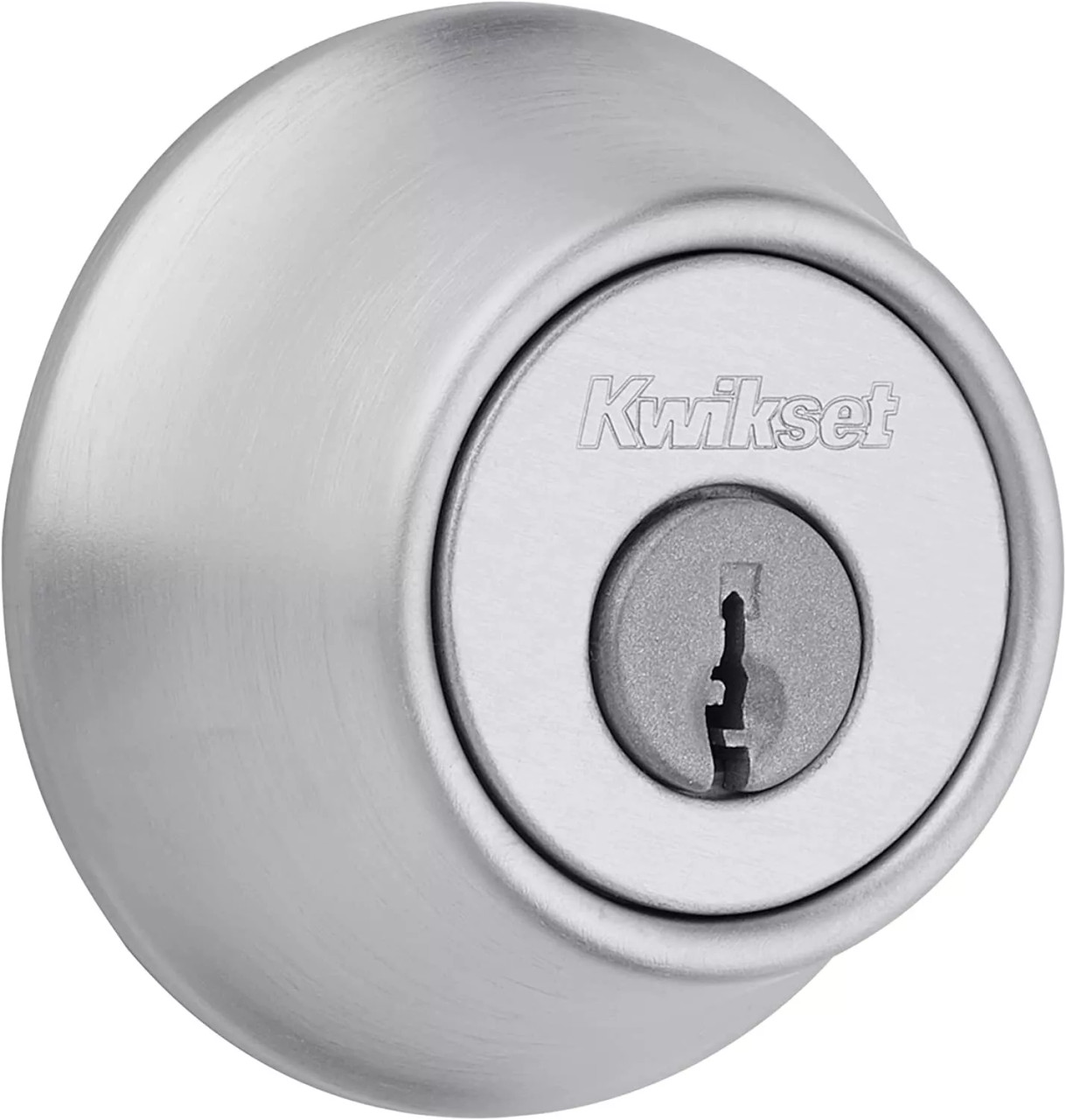 Kwikset 660 26D SCAL SCS Single Cylinder Deadbolt Satin Chrome (3 Pack)