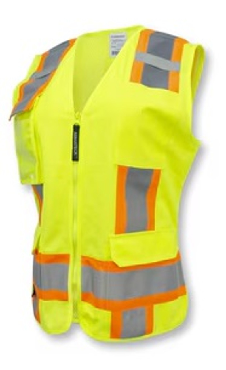 ARM6WLS  Armateck High Visibility Women’s Two-Tone Safety Vest |Size S|  |10 Pack|