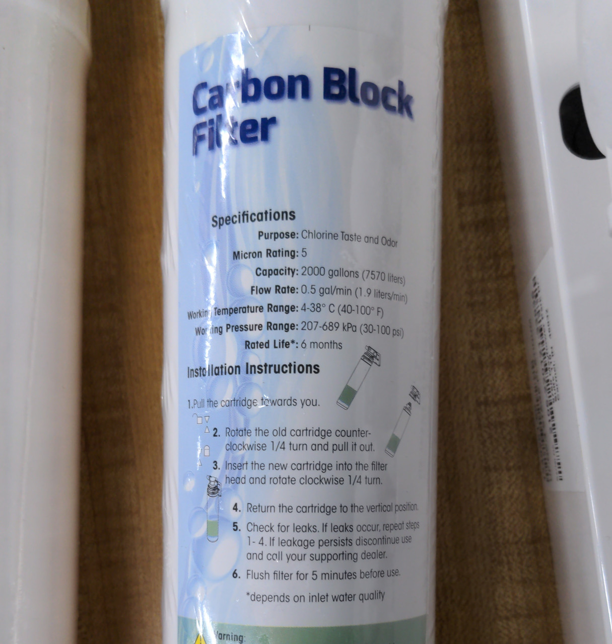 Aqua-Flo 1340201-60 4-Stage Ultra Filter Water Filtration System