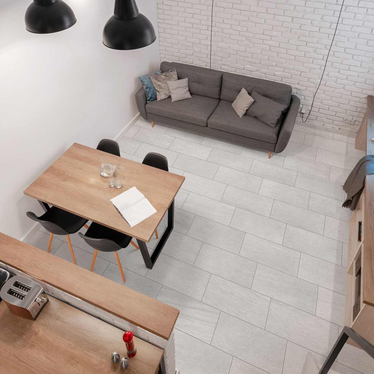 CMC Lava Light Grey 12x12 Textured