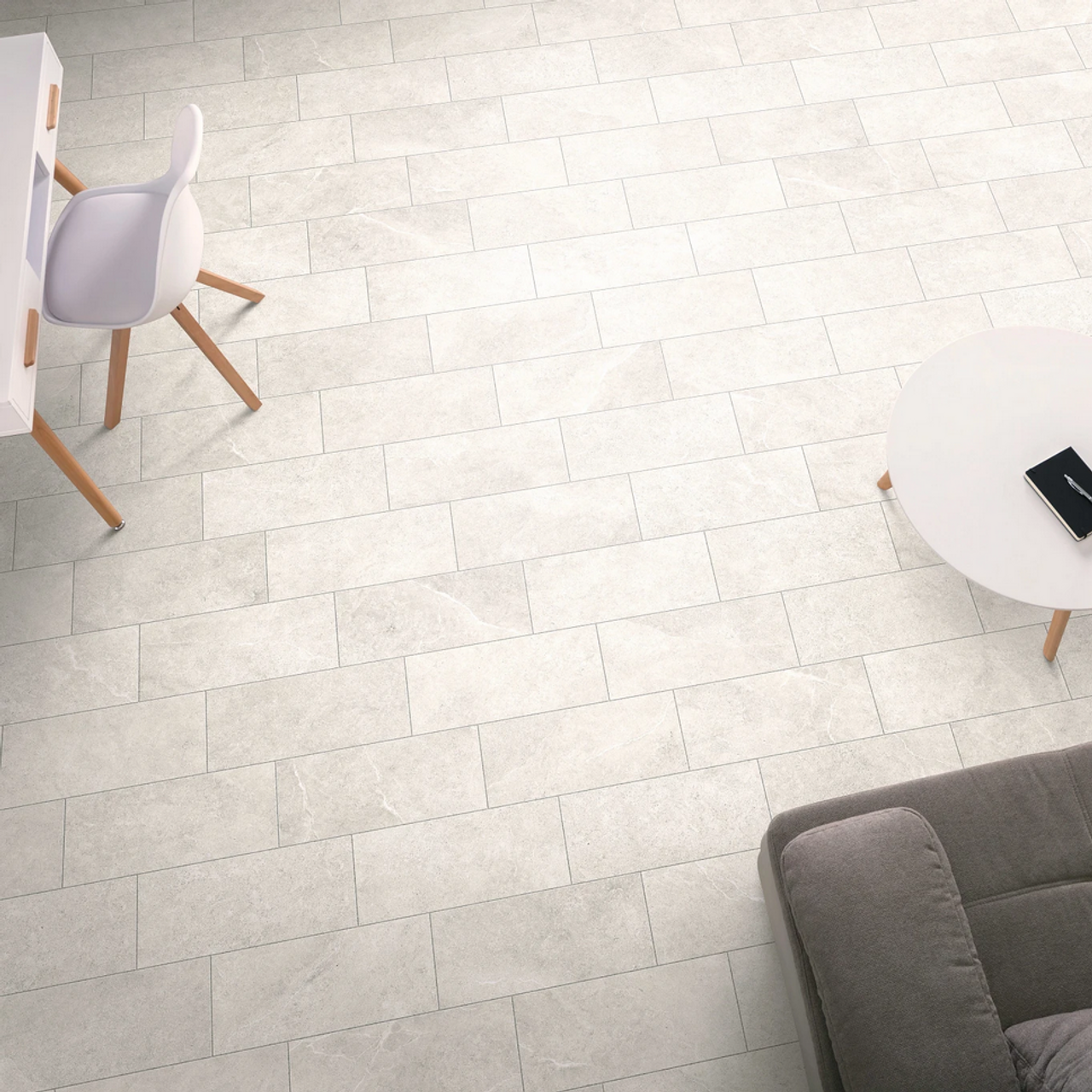 Futura Ivory 24x24 Porcelain Tile