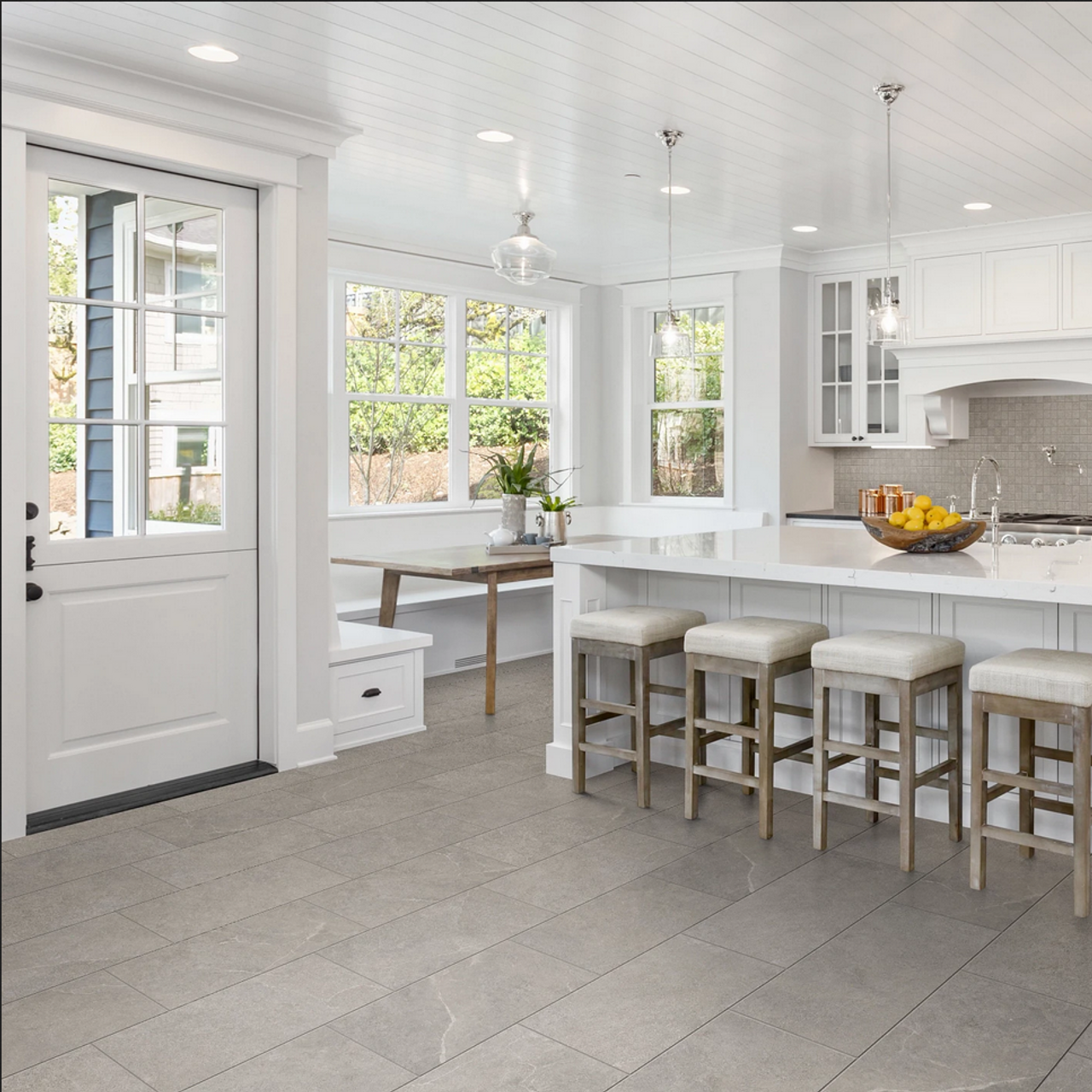 Futura Greige 24x24 Porcelain Tile