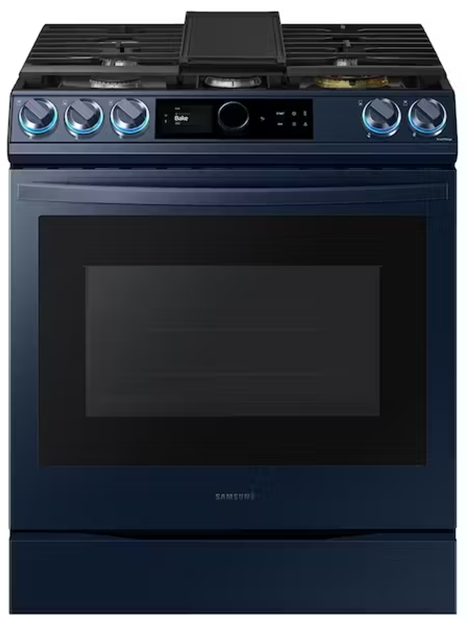 Samsung Bespoke Smart Slide-in Gas Range 