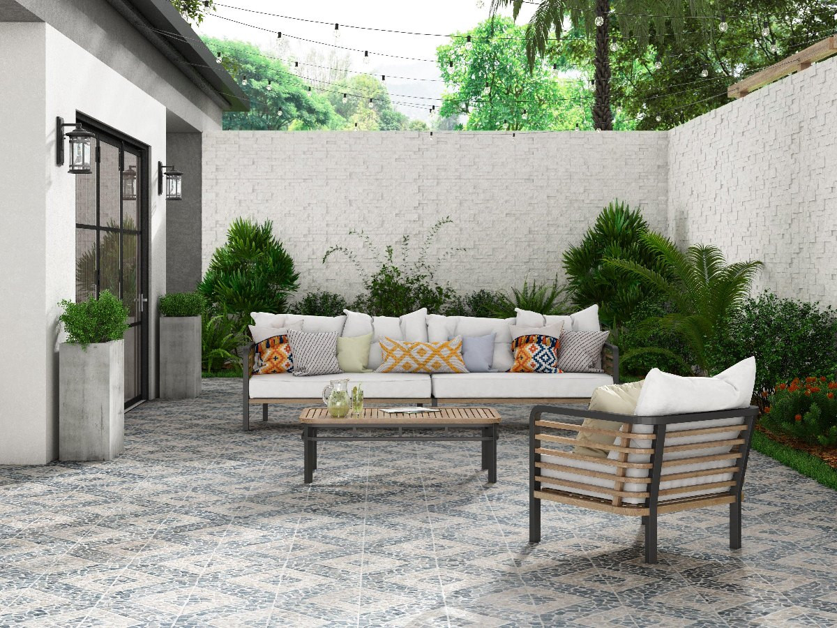 Glacier White 6x24 Splitface Ledgestone | 6 SQ Ft Per Case| 