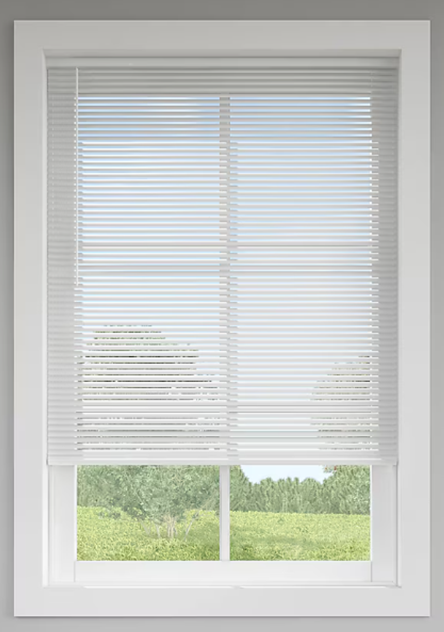 White Cordless Aluminum Blind 65x84x1