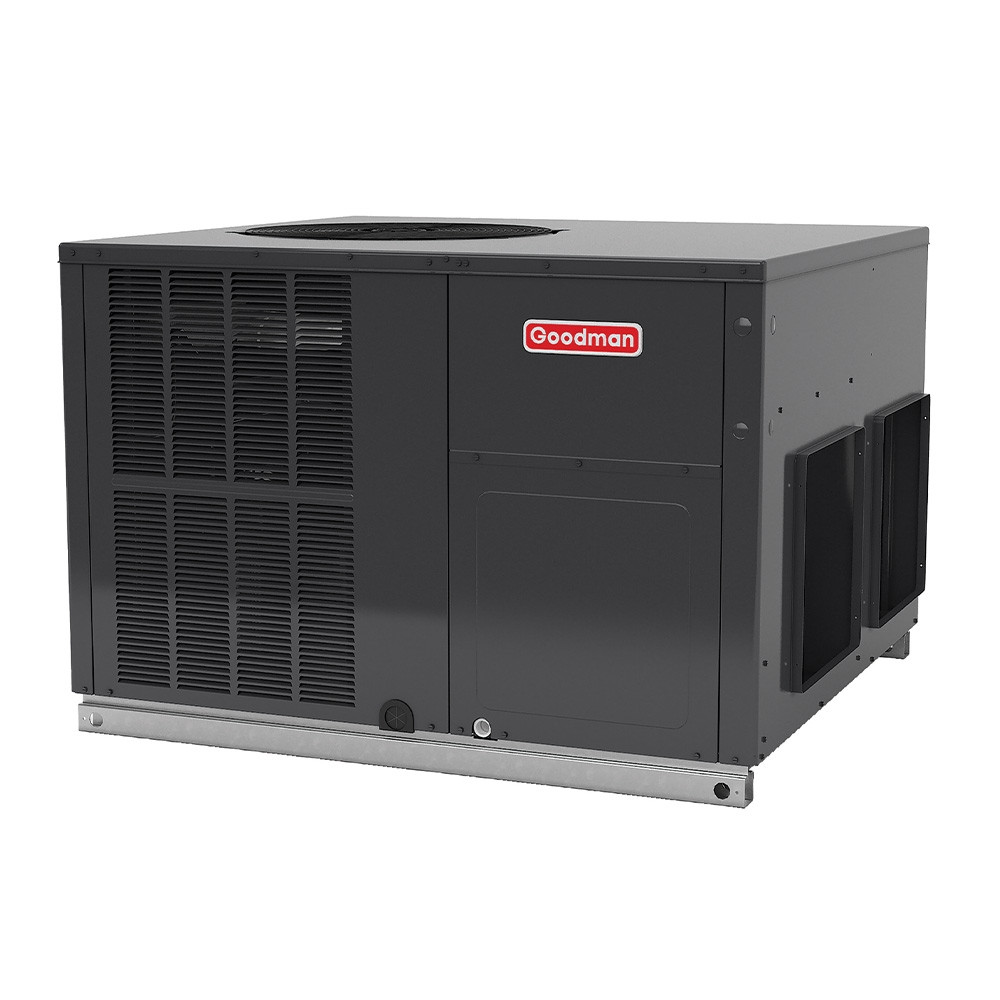Goodman GPHM54831AA Packaged Heat Pump 15.2 SEER2, Two Stage, Downflow/Horizontal, 4 Ton