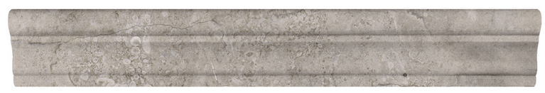 2"x12" Ritz Gray Polished Marble Chair Rail 