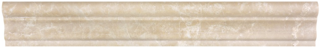 77-355 ALLURE CREMA 2X12 POLISHED MARBLE CHAIRRAIL