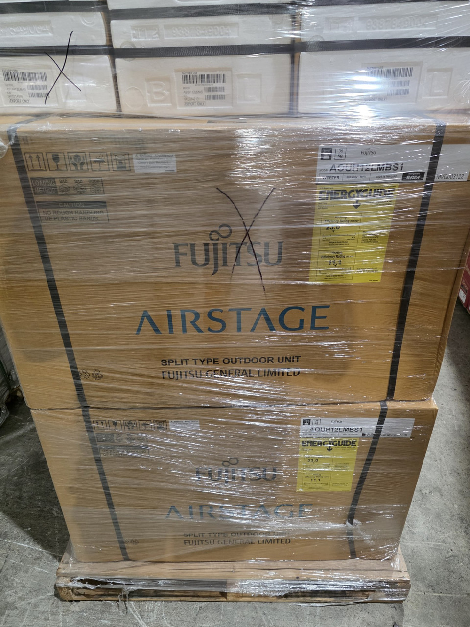 AIRSTAGE / FUJITSU SINGLE-ROOM MINI-SPLIT SYSTEMS Wall Mounted LMBS Series High SEER