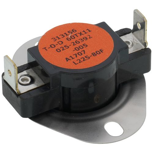 York S1-02526392005 Control Switch, Rollout, 225F Open/145F Close