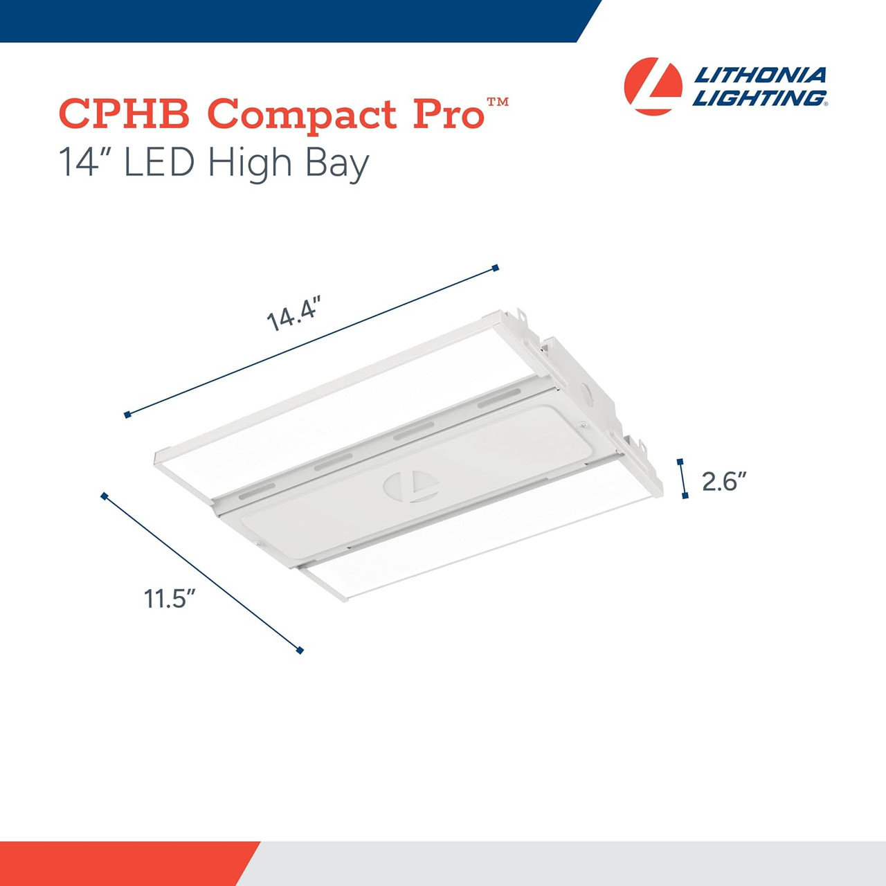 Lithonia Lighting 15000 Lumen 4000-K Cool White LED High Bay Light