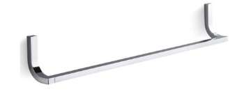 Kohler Loure 24" Towel Bar, Polished Chrome