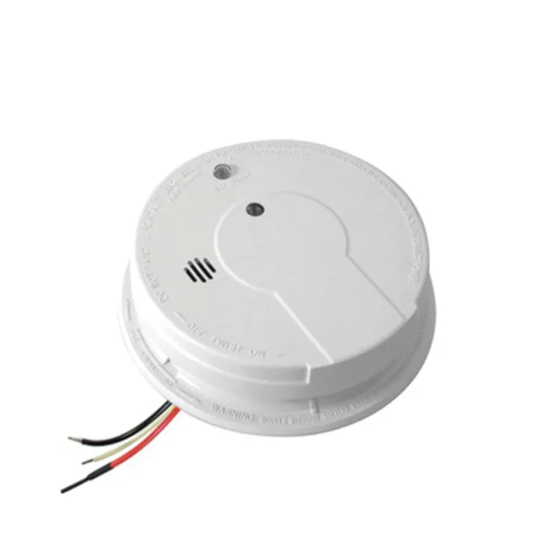 Kidde P12040 Hardwired Interconnect Photoelectric Smoke Alarm with 9V Backup (6-Pack)