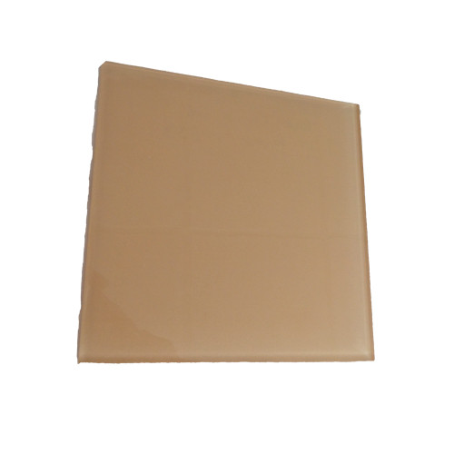 Stover's Choice Light Brown 6x6 | Glass Tile | SCDT66YA17295 | FOB TN