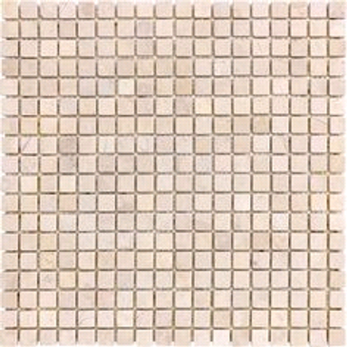 Tumbled Berkshire Crema | 5/8 x 5/8 Mosaic | FOB TN | Tumbled Berkshire Crema | 5/8 x 5/8 Mosaic | FOB TN |