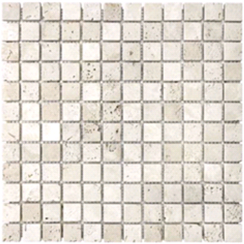Tumbled Ivory Travertine | Mosaic | FOB TN | Tumbled Ivory Travertine | Mosaic | FOB TN |