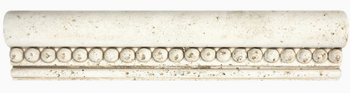 AN 1001-0035 3X12 RESIN CHAIR RAIL CHIARO l STONE DECO (6-Pack)