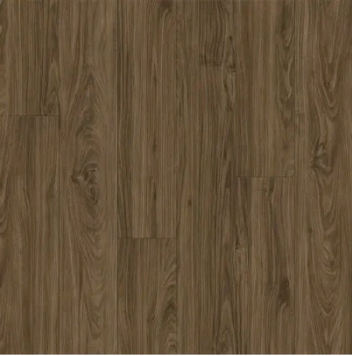MetroFlor 80798 Rockmere Walnut 6"X36" Vinyl |  2 mm Glue-Down Vinyl | [36 SF / Box]