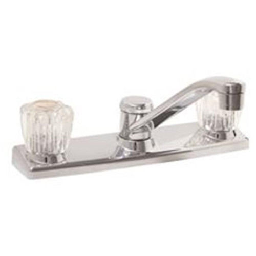 Premier 2495790 Lead Free Concord Kitchen Faucet with Two Handles Less Spray, Chrome - 1.8 GPM Premier 2495790 Lead Free Concord Kitchen Faucet with Two Handles Less Spray, Chrome - 1.8 GPM