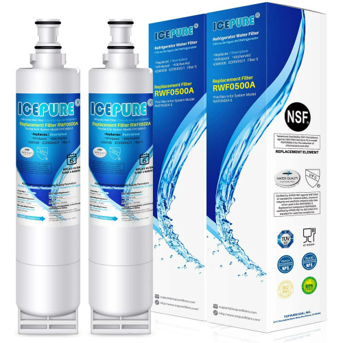 Golden Icepure RWF0500A 1PACK Compatible with Whirlpool 4396508, 4396510,Filter 5,EDR5RXD1,NL240V,WFL400 Refrigerator water filter Golden Icepure RWF0500A 1PACK Compatible with Whirlpool 4396508, 4396510,Filter 5,EDR5RXD1,NL240V,WFL400 Refrigerator water filter