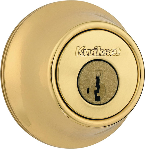 Kwikset 96600-573 Polished Brass Deadbolt (Pack Of 3) Kwikset 96600-573 Polished Brass Deadbolt (Pack Of 3)