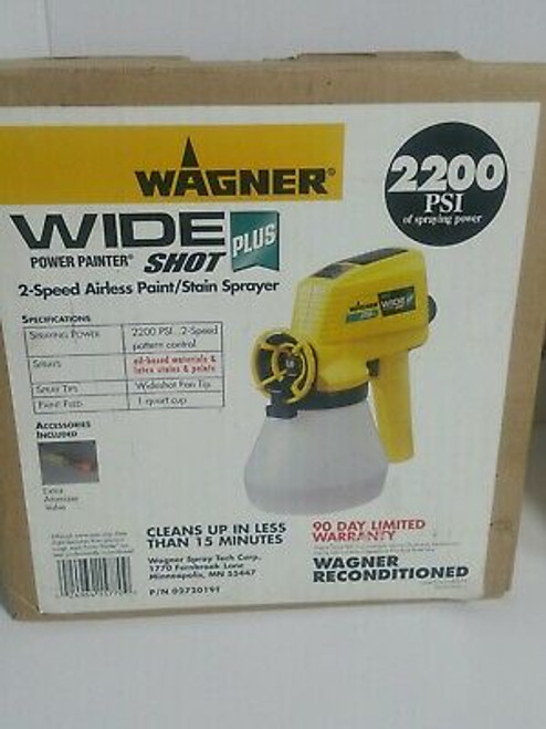 Wagner Power Painter Wide Shot Airless 2200PSI 0272019T