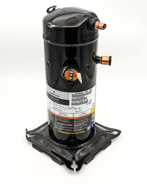 1-1/2 Ton Copeland R22 Scroll # ZR18K5E-PFV-800 208/230/1 Ph Compressor 18,000 BTU 1-1/2 Ton Copeland R22 Scroll # ZR18K5E-PFV-800 208/230/1 Ph Compressor 18,000 BTU