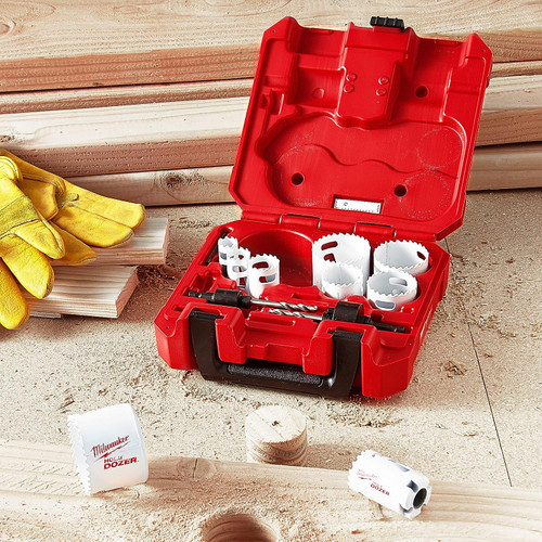 Hole Dozer General Purpose Bi-Metal Hole Saw Set (13-Piece) Hole Dozer General Purpose Bi-Metal Hole Saw Set (13-Piece)