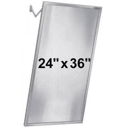 Bradley 782-024360 (24 x 36) Adjustable Tilt Commercial Restroom Mirror