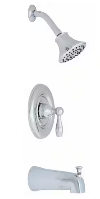 Premier Muir Single-Handle 1-Spray Tub and Shower Faucet in Chrome 3583693 {By the Pallet} Premier Muir Single-Handle 1-Spray Tub and Shower Faucet in Chrome 3583693 {By the Pallet}