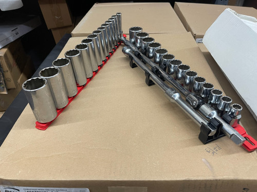 Bahco 32 Piece 1/2" Drive Socket Set |By the Case- 12 Sets Per Case| Bahco 32 Piece 1/2" Drive Socket Set |By the Case- 12 Sets Per Case|