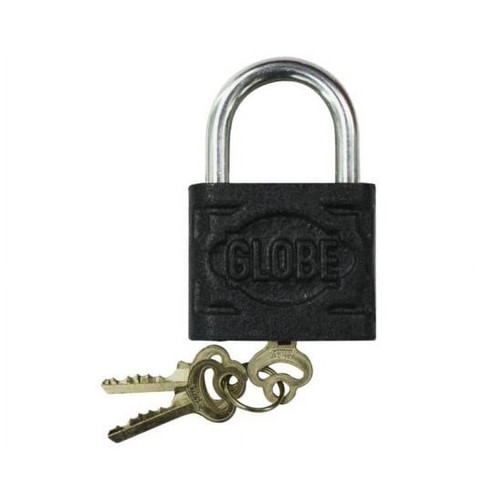 Globe Iron Padlock With Keys  |By the Case- 213 sets per Case| Possible Water Damage Globe Iron Padlock With Keys  |By the Case- 213 sets per Case| Possible Water Damage