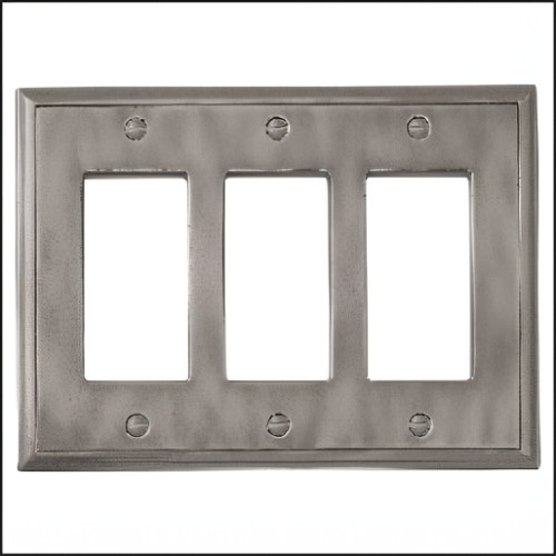 MWP2607-024M Questech Triple Decorator Metal Water Brushed Nickel |12 Pack| MWP2607-024M Questech Triple Decorator Metal Water Brushed Nickel |12 Pack|