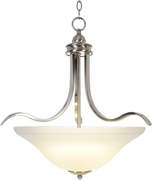 Monument 617247 Sanibel Pendant, Brushed Nickel |By the pallet-4 Pieces|