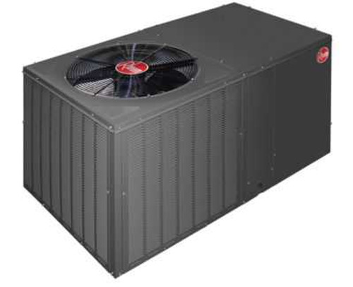 Rheem Classic 2 1/2 Ton, 14 SEER, Packaged Heat Pump With Horizontal Discharge Rheem Classic 2 1/2 Ton, 14 SEER, Packaged Heat Pump With Horizontal Discharge