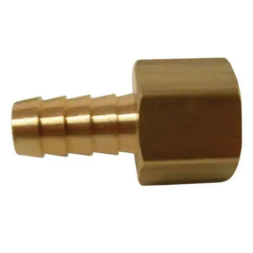 Everbilt LFA-298 3/8 in. Hose Barb x 3/8 in. FIP Brass Adapter Fitting | 4 Pack| Everbilt LFA-298 3/8 in. Hose Barb x 3/8 in. FIP Brass Adapter Fitting | 4 Pack|