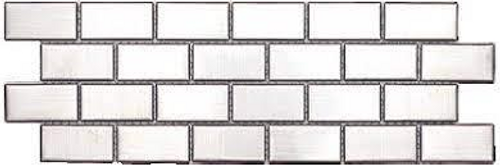 Inox Shine Rectangular 4x12 Listel Inox Shine Rectangular 4x12 Listel