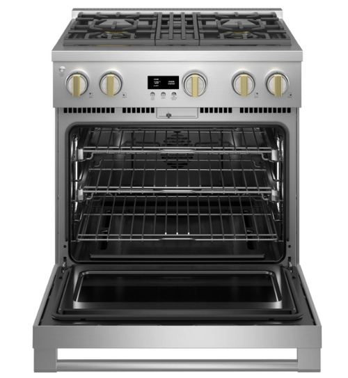 Monogram - 5.7 Cu. Ft. Freestanding Gas Convection Range with 4 Burners - Stainless Steel