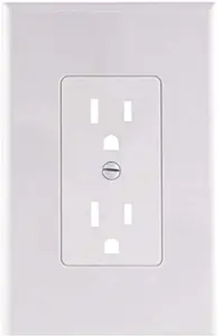 Titan3 White Smooth 1-Gang Plastic Decorator Wall Plate (50-Pack) Titan3 White Smooth 1-Gang Plastic Decorator Wall Plate (50-Pack)