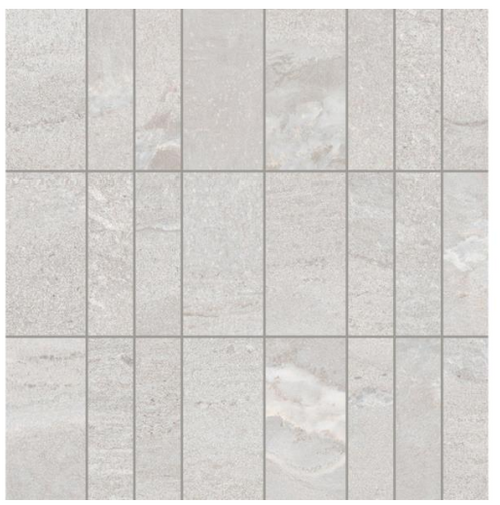 Willshire Rectified Ash 11 1/2 x 11 1/2 Mosaic Cascade Matte Willshire Rectified Ash 11 1/2 x 11 1/2 Mosaic Cascade Matte