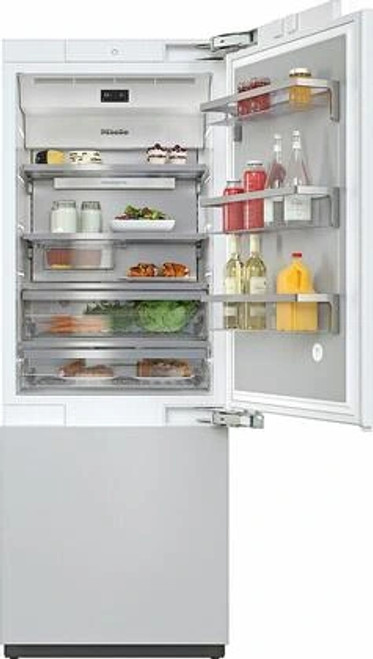 Miele MF30LI0306 MasterCool 30 in. 16.0 Cu. Ft. Integrated Counter Depth Bottom Freezer Refrigerator Miele MF30LI0306 MasterCool 30 in. 16.0 Cu. Ft. Integrated Counter Depth Bottom Freezer Refrigerator