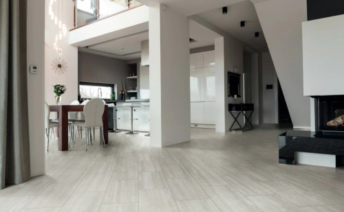 Heritage White 12x24 | Porcelain tile | Builder Grade